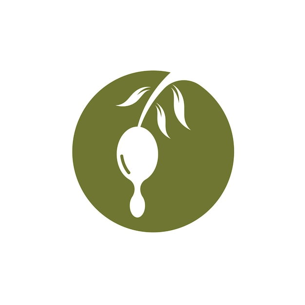 Olive tree vector illustration