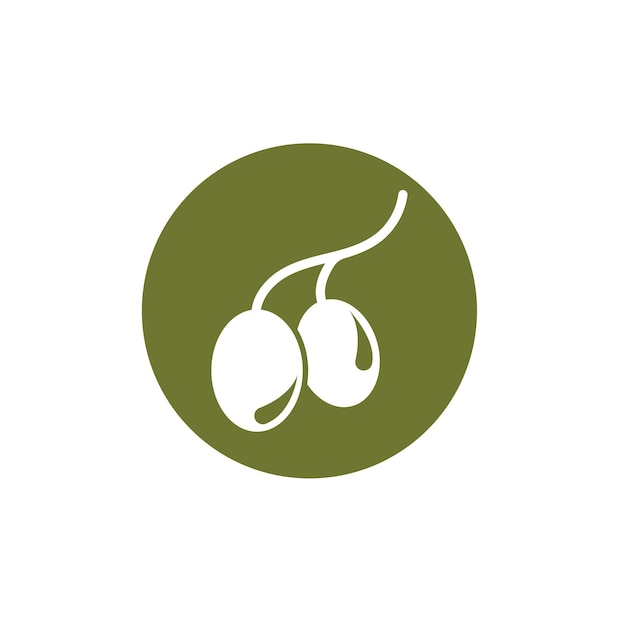 Olive tree vector illustration