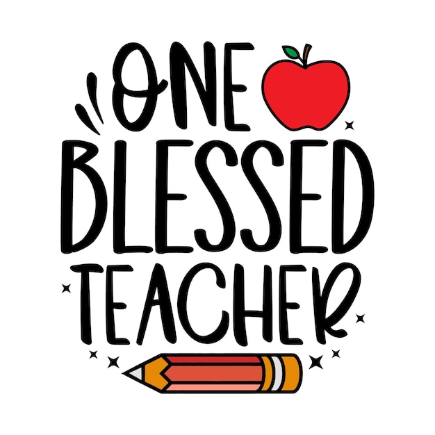 One blessed teacher