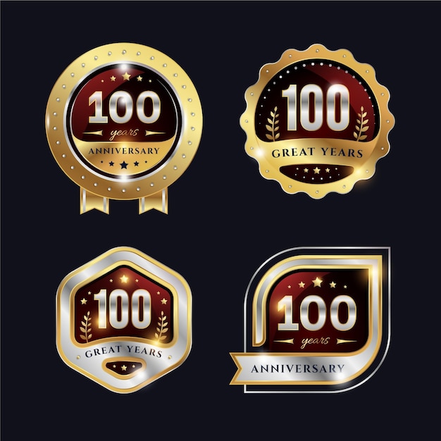 One hundred anniversary label collection