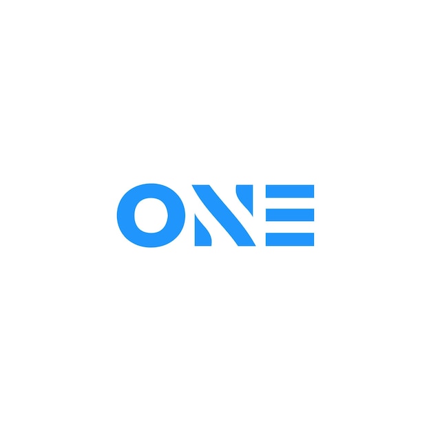 One Logo vector logotype