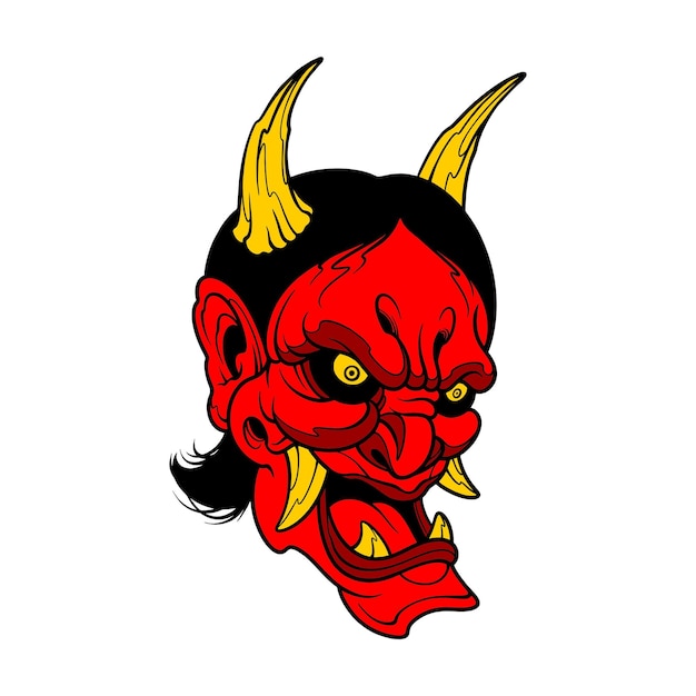 oni demon mask