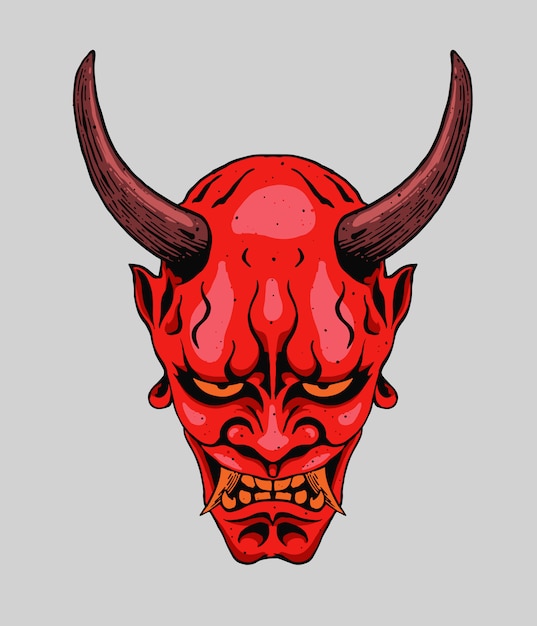 Oni mask design