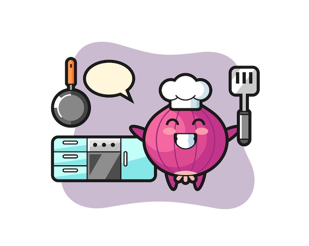 Onion, cute style design for t shirt, sticker, logo element