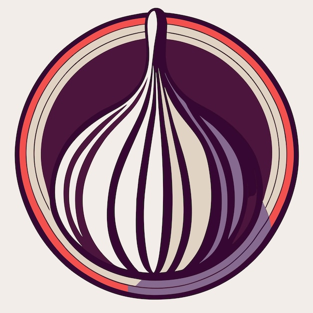 Onion Vector Illustration