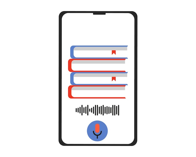 Online audiobook an application for listening to books Electronic Library