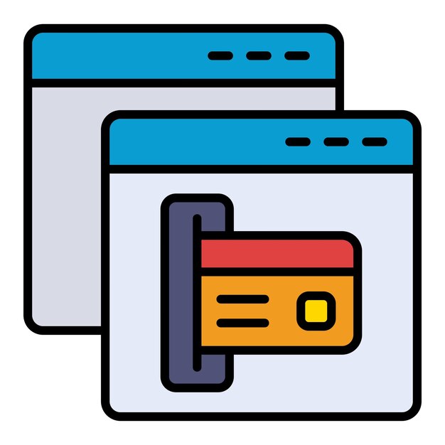 Online Card Payment Icon