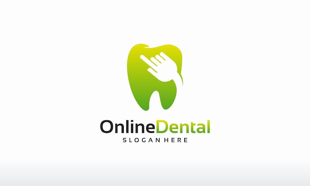 Online Dental logo designs concept vector, Dental logo template