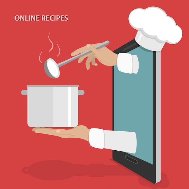 Online dishes recipes  