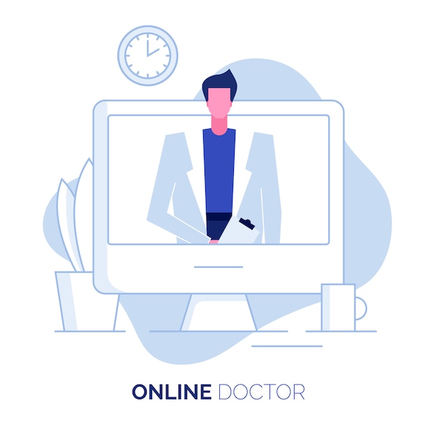 Online doctor consultation support 