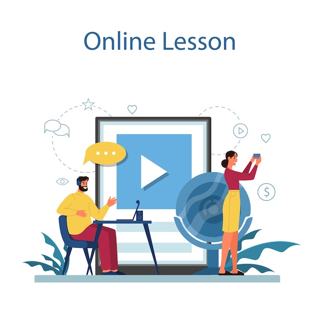 Online education service or platform