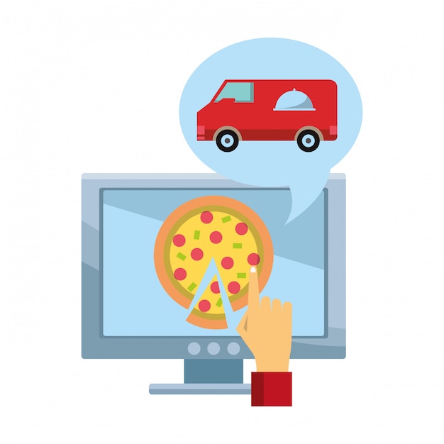 Online food order and delivery