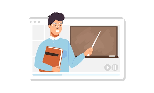 Online learning concept