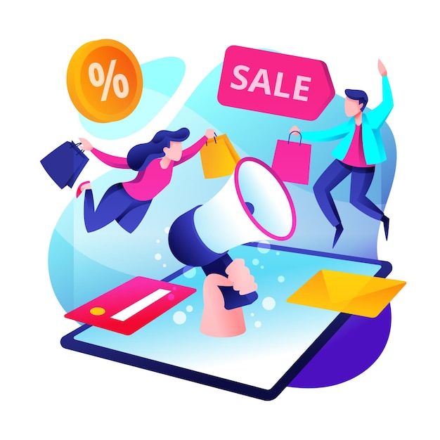 online promotion Illustration