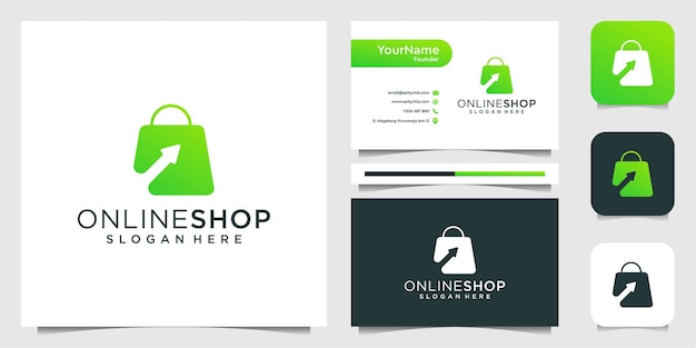 online shop Inspiration Logo Design