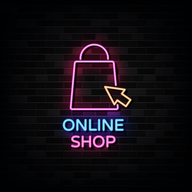 Online Shop Neon  .