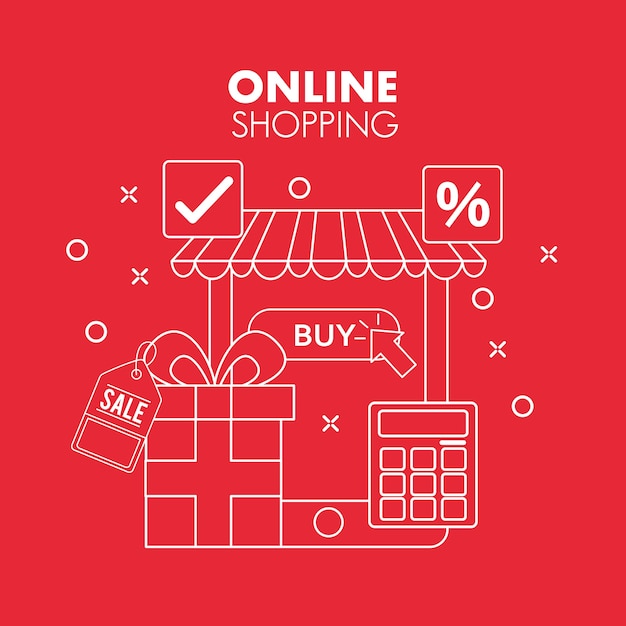 online shopping card