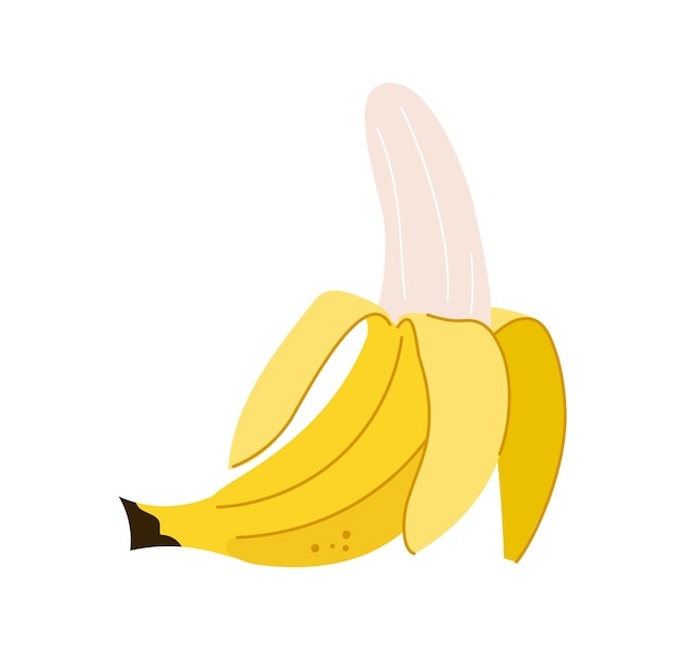 Open banana concept