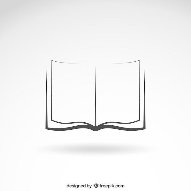 Open book icon 