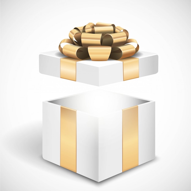   open gift box