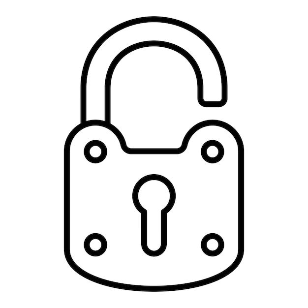 Open Lock Icon