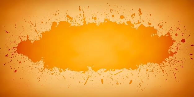 Orange background with a yellow background