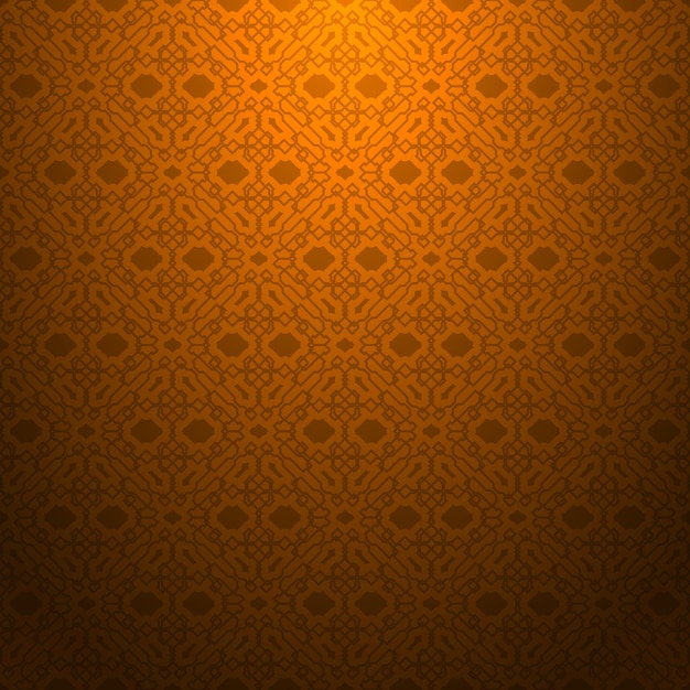 Orange geometric pattern