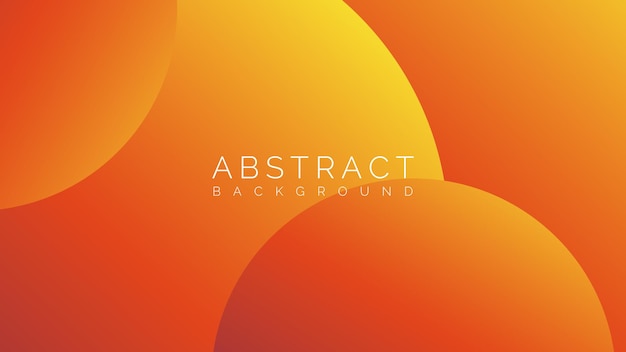 Orange gradient abstract background