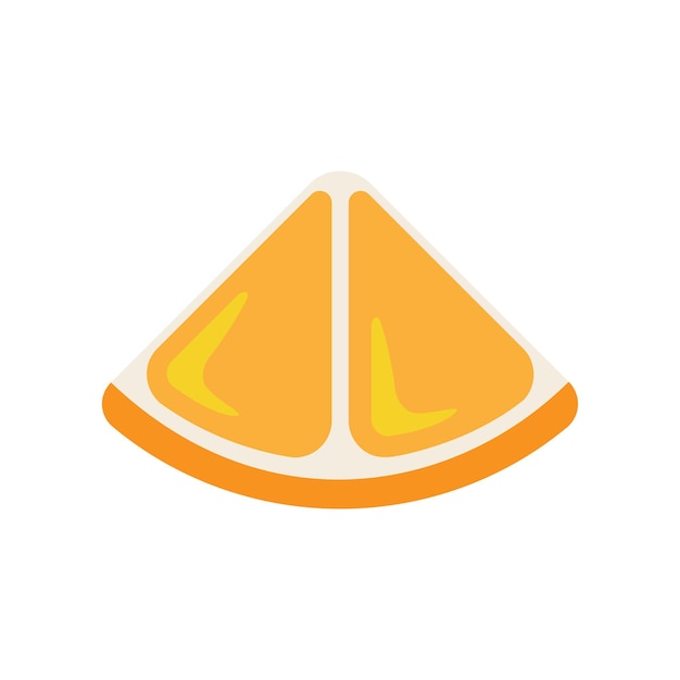 Orange icon on transparent background