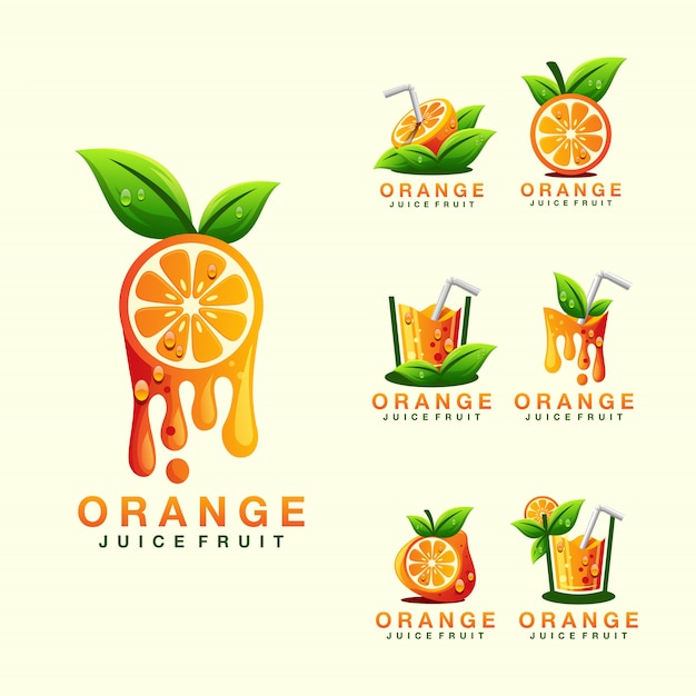 Orange juice logo