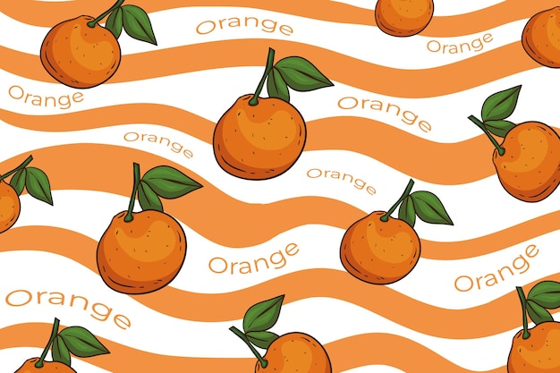 Orange pattern background