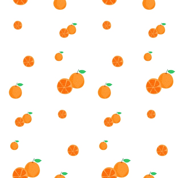 Orange pattern vector