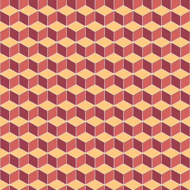 orange square pattern