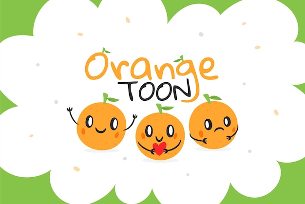 Orange Toon Illustration