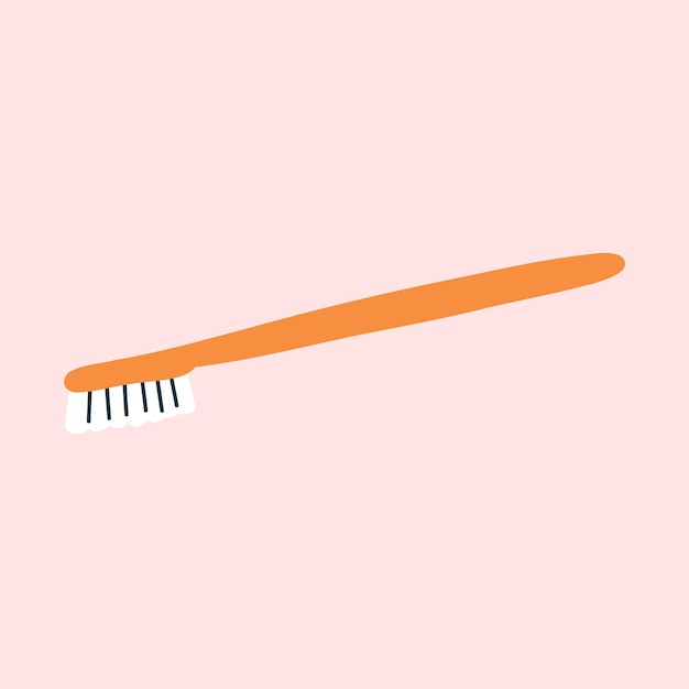 Orange Toothbrush