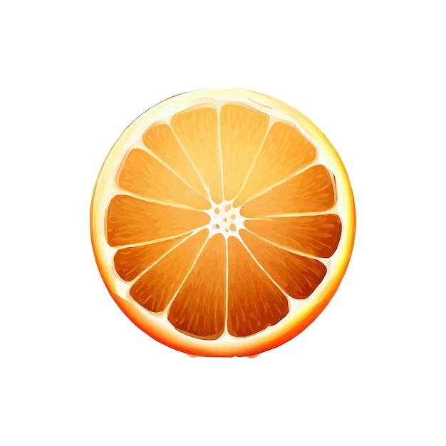 orange vector illustration