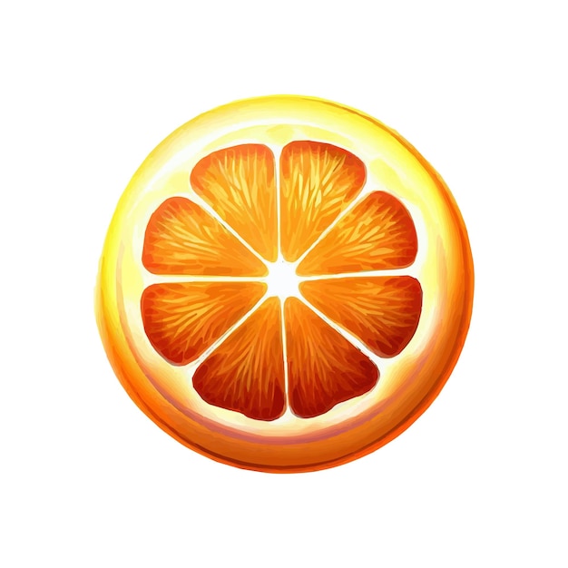 orange vector illustration