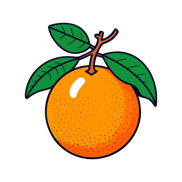 Orange vector illustration