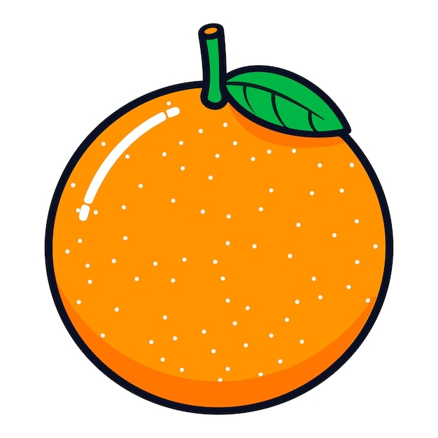 Orange vector illustration