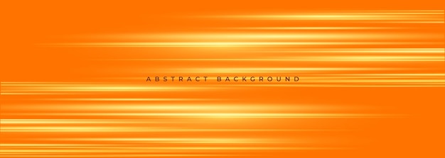 Orange wide abstract background Bright orange modern abstract banner with vertical stripes