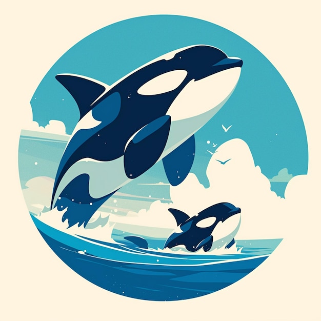 Orca Hunting in a Pod