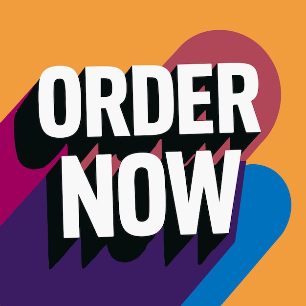 Order Now button vector png image