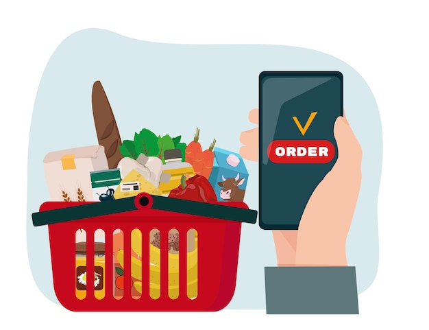 Order products online. Order groceries from your smartphone.