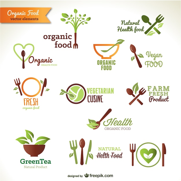 organic food logos