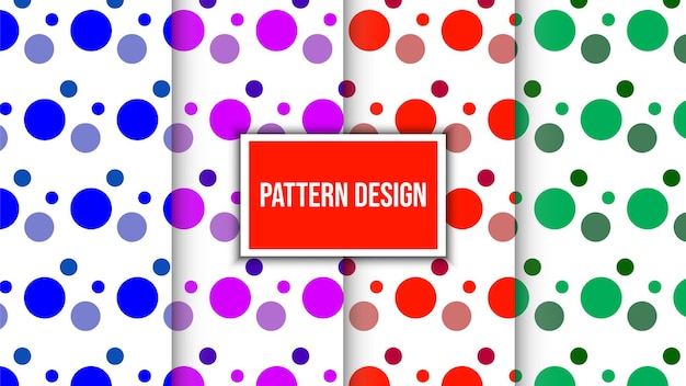 Organic shape and vintage pattern design current design