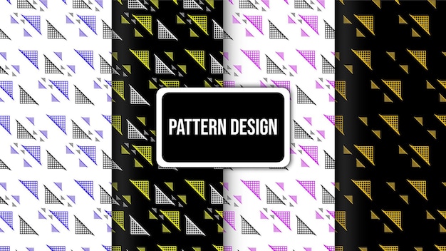 Organic shape and vintage pattern design current design