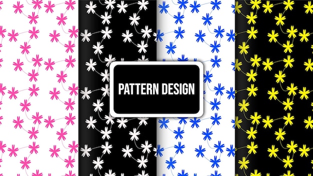 Organic shape and vintage pattern design current design