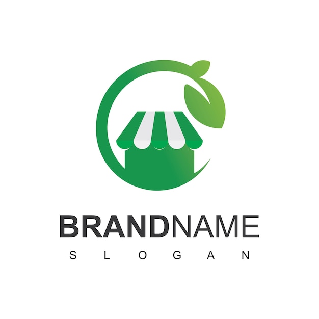 Organic Shop Logo