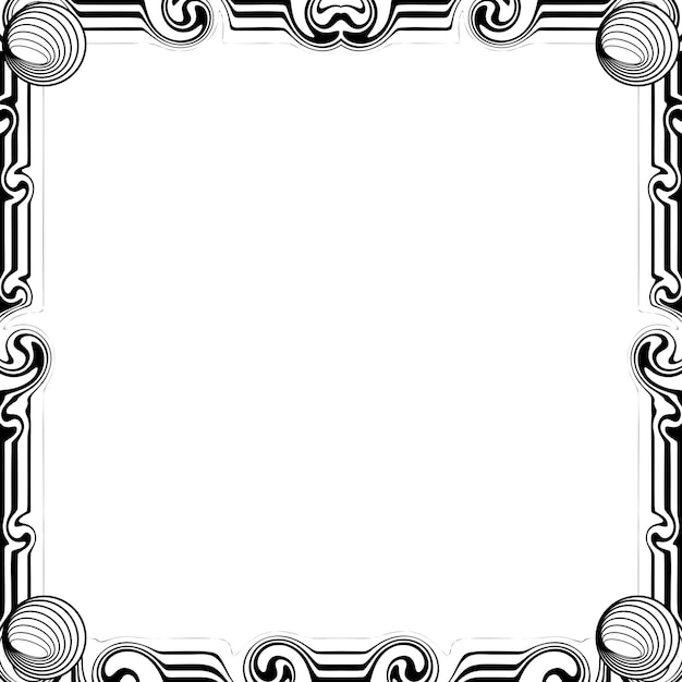 Ornament frames can be for wedding invitations, book covers or others