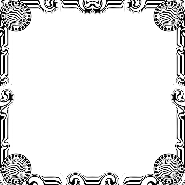 Ornament frames can be for wedding invitations, book covers or others